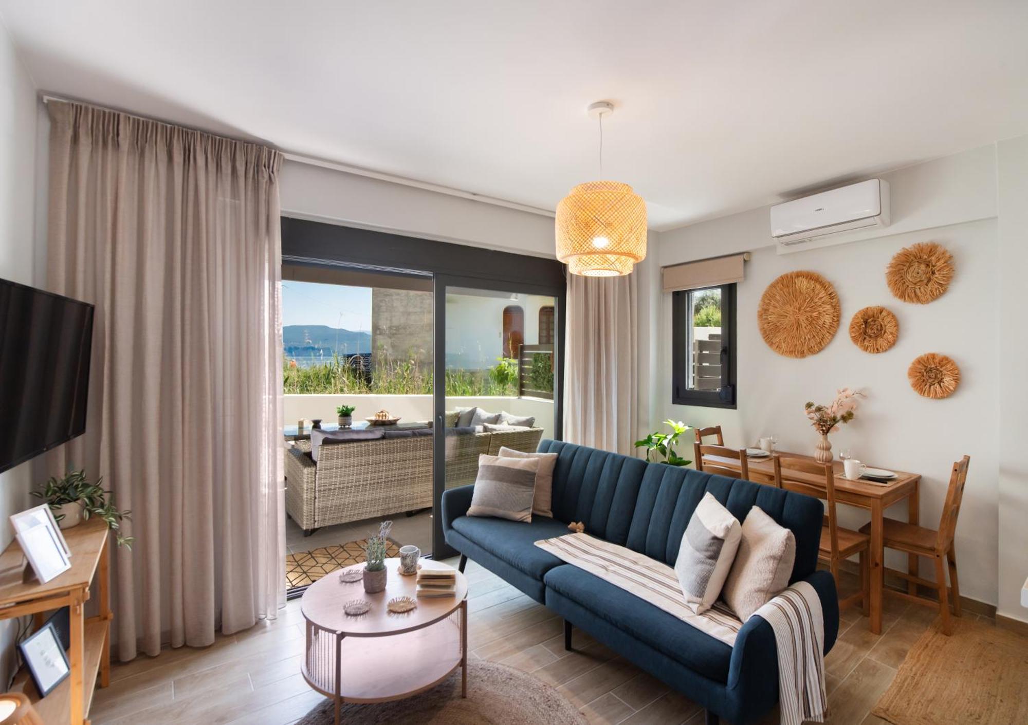Blue Horizon Seaside Suite By Imagine Lefkada Nikiana Esterno foto